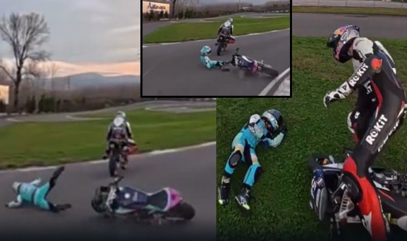 Sofuoğlu'nun 6 yaşındaki oğlu Zayn yürekleri ağza getirdi