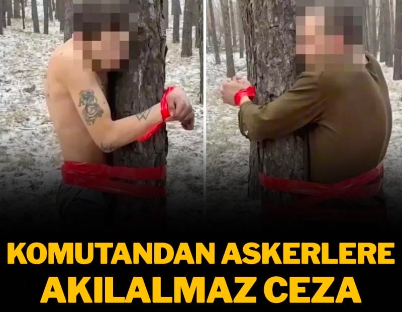 Komutan, uyuşturucusunu çalan askeri çırılçıplak soyup soğukta bekletti