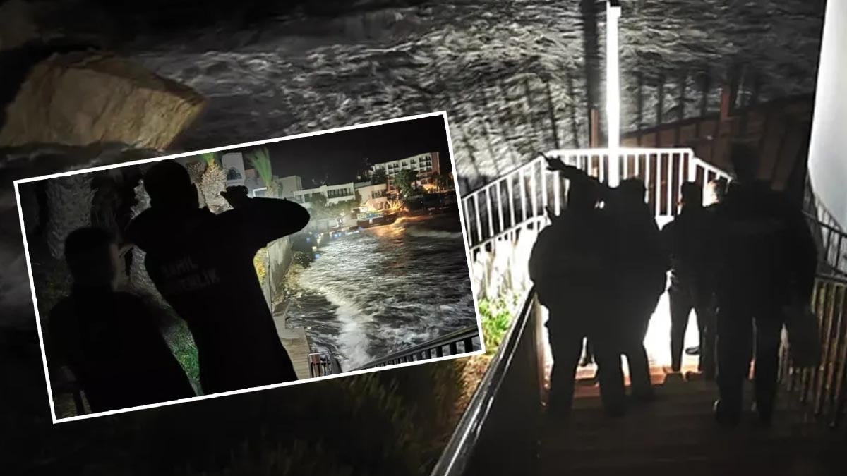 Kuşadası'nda fırtına nedeniyle denize düşen işçilerden acı haber geldi