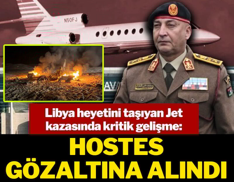 Libya heyetinin öldüğü uçak kazası: Hostes sorgulandı