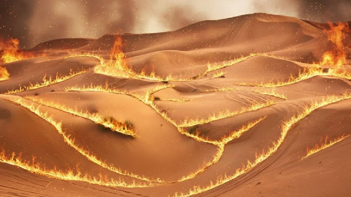 Dünyanın en sıcak noktası: 70 dereceyle kavruluyor