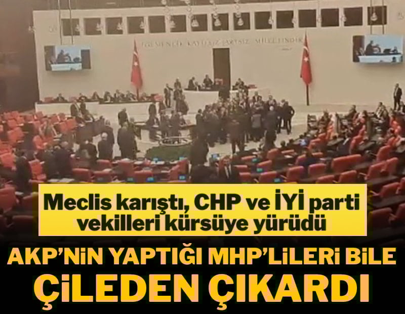 AKP yine aynı şeyi yaptı, MHP'li Adan bile çileden çıktı: Bu saygısızlık
