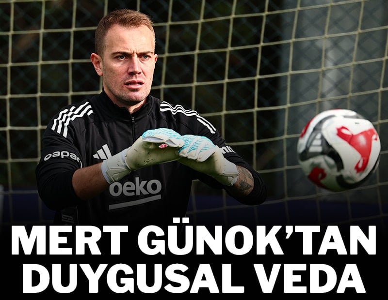 Mert Günok'tan duygusal veda