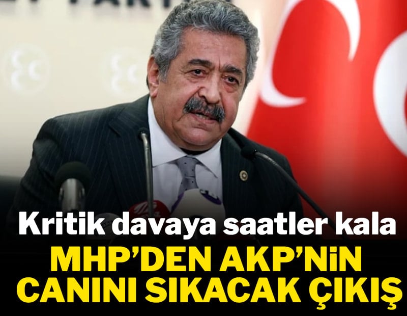 MHP'den 'Duruşmalar canlı yayınlansaydı' çıkışı