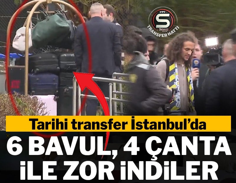 Fenerbahçe'nin tarihi transferi Guendouzi İstanbul'da!