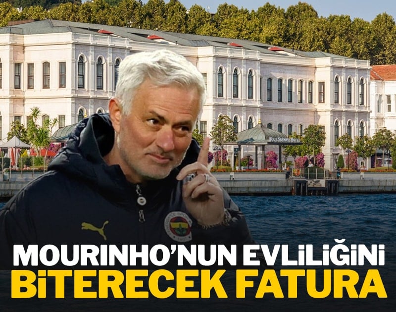 Mourinho'nun evliliğini bitirecek fatura