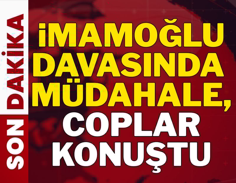 SON DAKİKA: İmamoğlu'nun diploma davasında müdahale! Coplar konuştu