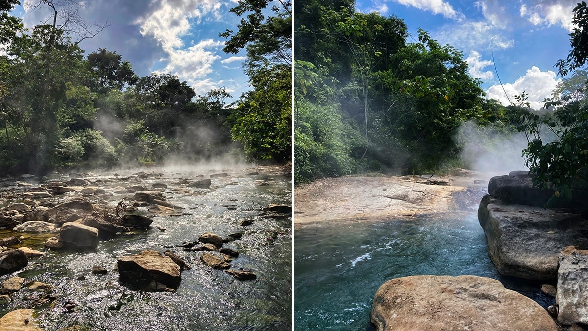 Suya düşen saniyeler içinde haşlanıyor