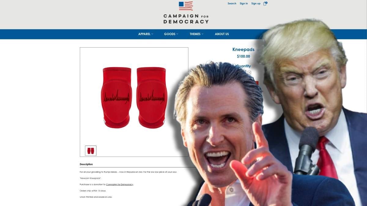 ABD'li vali, 'Trump önünde diz çöken' liderlere dizlik satıyor