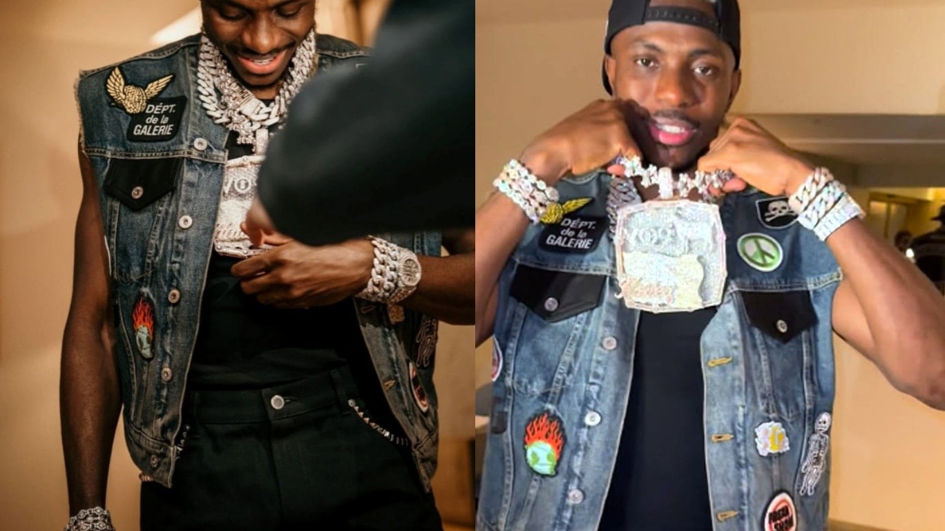 Osimhen'in doğum günündeki dev elmas kolyesi olay oldu