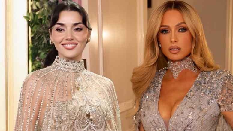 Dünyaca ünlü sosyetik isim de Hande Erçel'e kayıtsız kalmadı