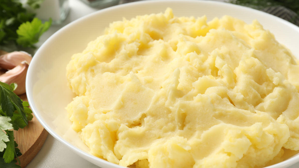 Patates püresi yerken artık iki kez düşünün