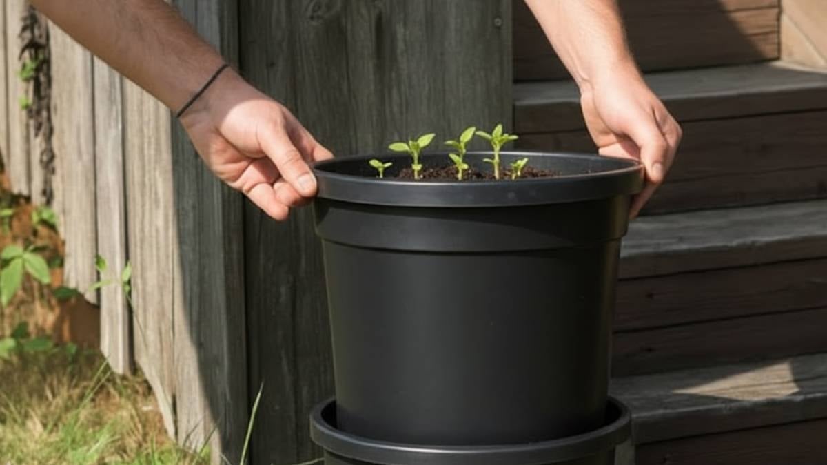 Her balkonda yetişiyor: Saksıya 1 eken 10 kat hasat topluyor