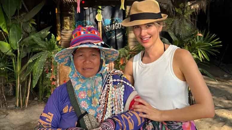 Sosyetenin ünlü ismi Pınar Sabancı'nın macera dolu tatili