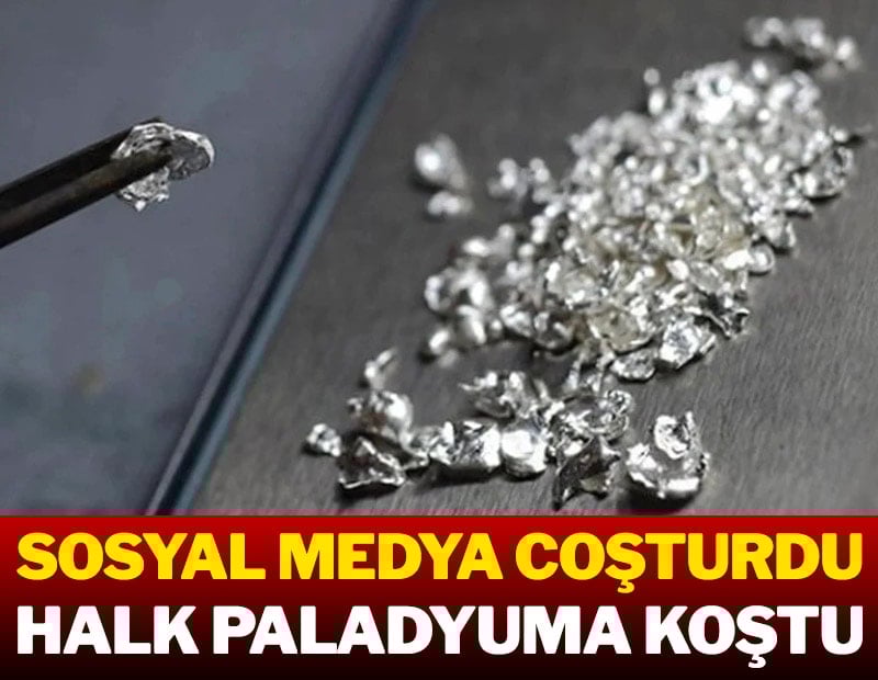 Sosyal medya coşturdu halk paladyuma koştu