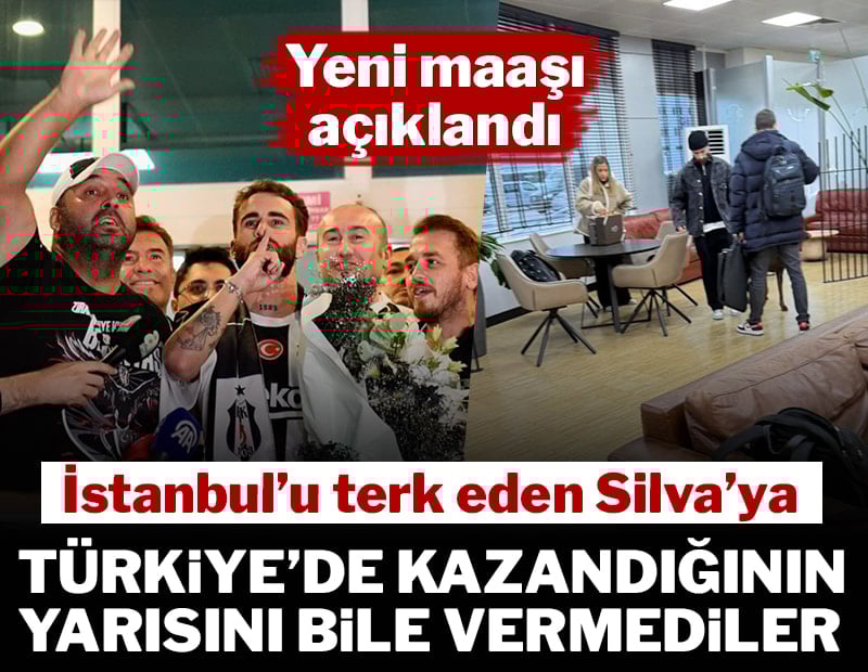 Rafa Silva Türkiye'de kazandığının yarısını bile vermediler!