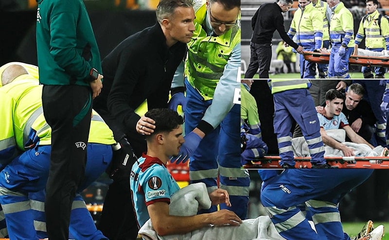 Robin van Persie oğlunu oyuna aldı acı içinde çıkarttı!