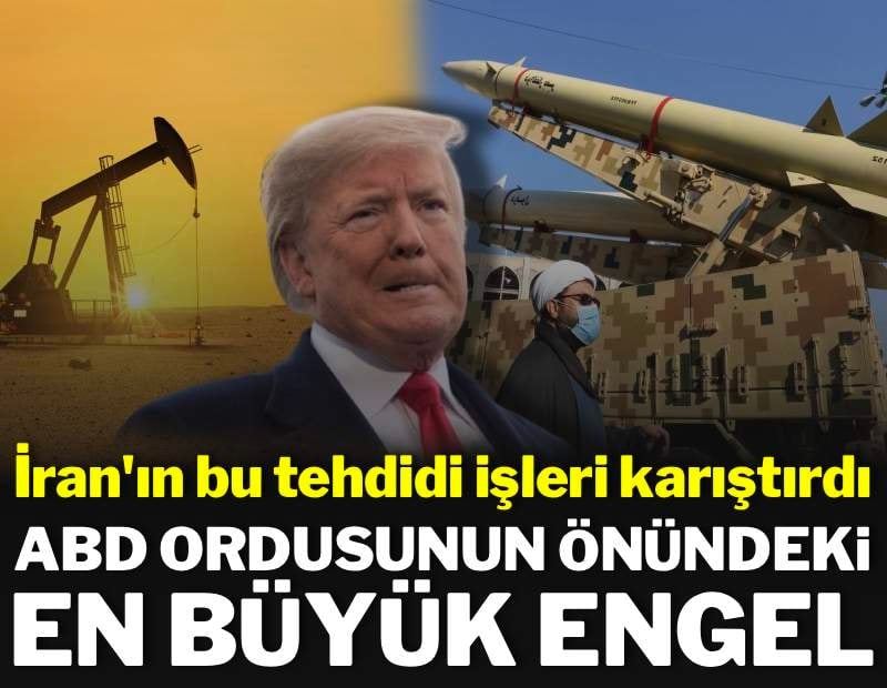 İran'ın bu tehdidi işleri karıştırdı: Operasyonun önündeki en büyük engel