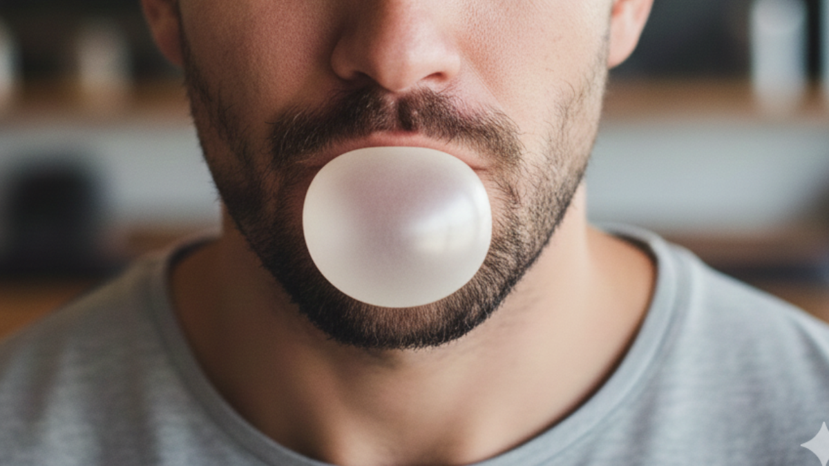 Sakız çiğnerken iki kez düşünün