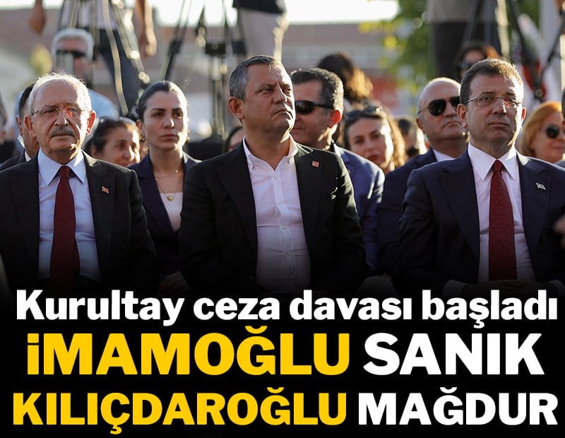 Ankara'da çok önemli son dakika gelişmeleri yaşanıyor. İmamoğlu'nun sanık Kılıçdaroğlu'nun mağdur olduğu duruşma başladı