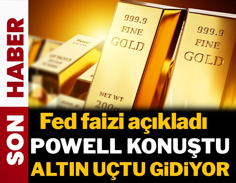 Son dakika... Fed ocak ayı faiz kararını açıkladı: Powell konuştu, altın rekorlar kırdı