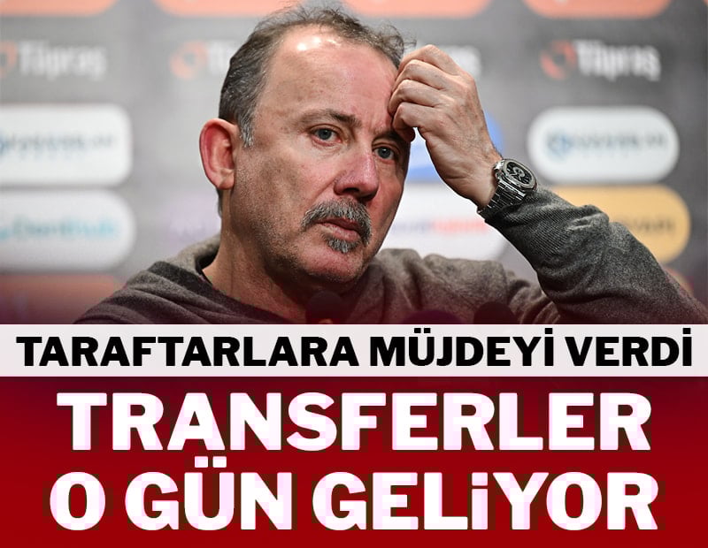 Sergen Yalçın müjdeyi verdi! Transferler için o günü işaret etti