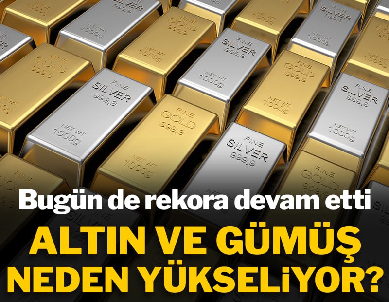 Altın ve gümüş neden yükseliyor?