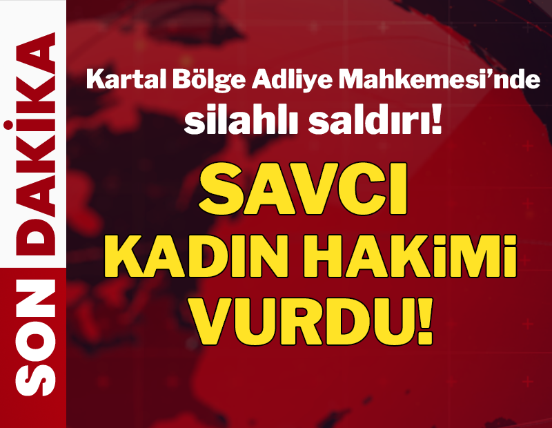 Son Dakika... Savcı, kadın hakimi silahla vurdu