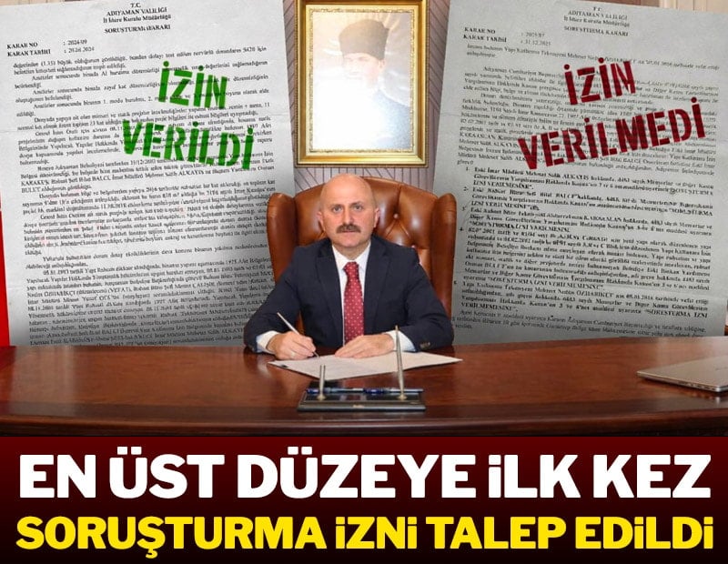 Çevre Bakanlığı İl Müdürü’ne soruşturma izni istendi