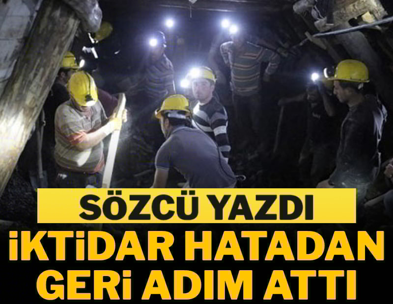 Müfettişler madene döndü