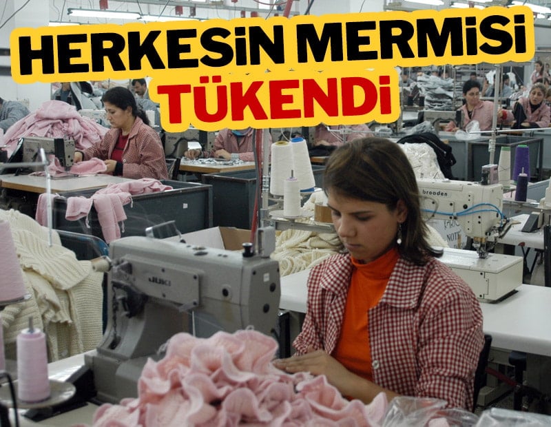 Herkesin mermisi tükendi