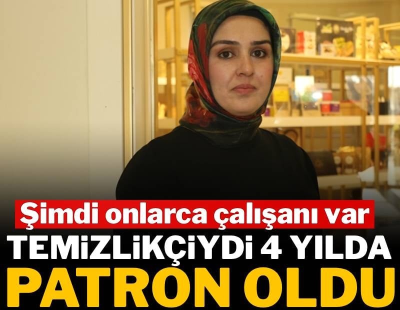 Temizlikçiydi 4 yılda patron oldu: Şimdi onlarca çalışanı var