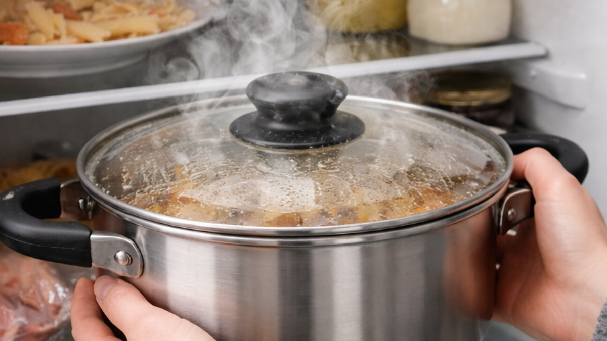 Yemeği sıcak sıcak buzdolabına koyanlar yandı