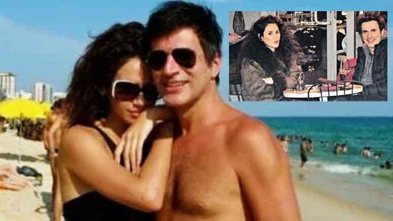 Ünlü şarkıcı eski aşkıyla yakalandı, yüzünü saklamaya çalıştı