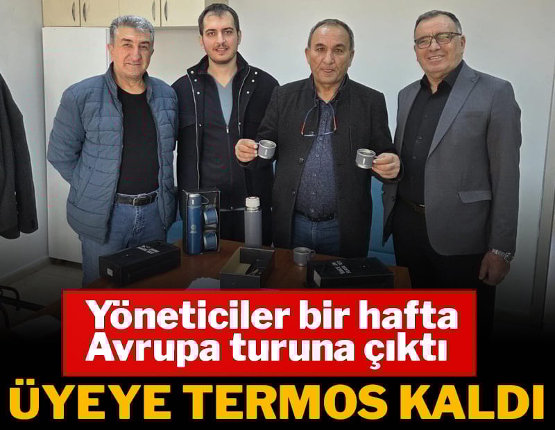 Avrupa gezisi sus payı hırkadan sonra termos