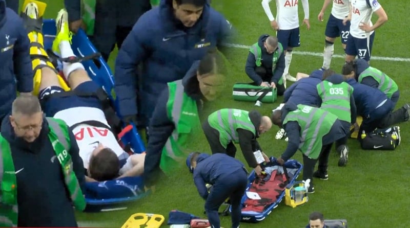 Korku dolu anlar... Saha ortasında oksijen verildi!