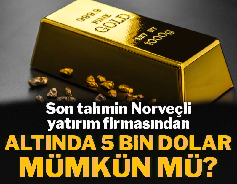 Altında 5 bin dolar mümkün mü? Son tahmin Norveçli yatırım firmasından