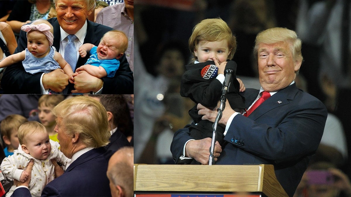 Trump, kriterlere uygun yeni doğanlara 1000 dolar verecek