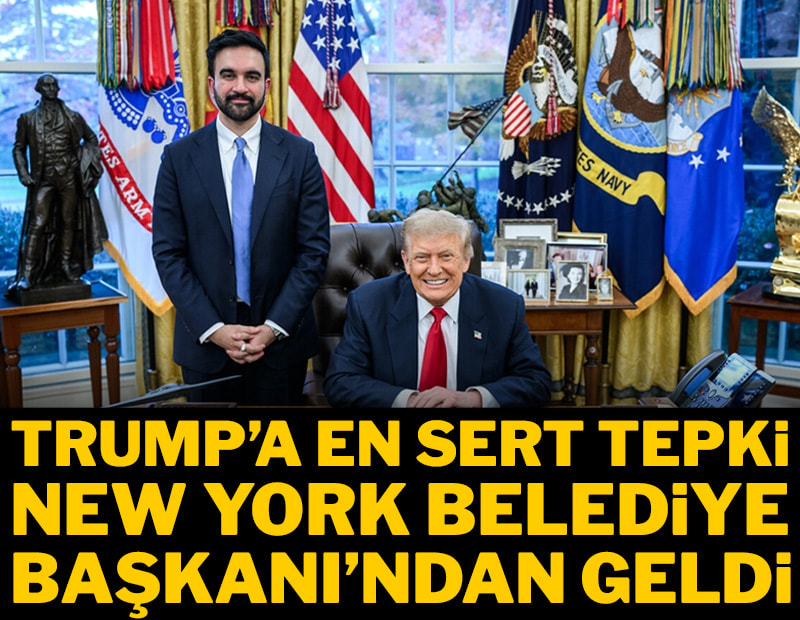 Trump'a en sert tepki New York Belediye Başkanı'ndan geldi