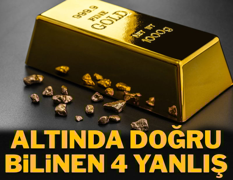 Altın düzeltme yaparken biz de yanlışları düzeltelim