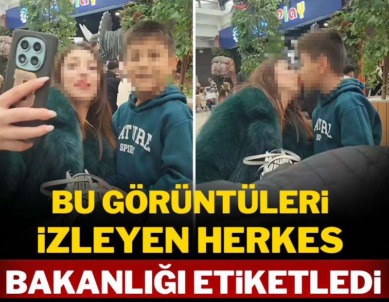 Bu görüntüleri izleyen herkes bakanlığı etiketledi