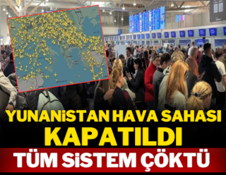 Komşuda havada kabus!