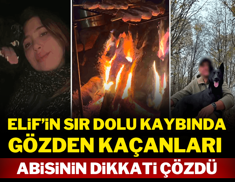 Elif'in sır dolu kaybında gözden kaçanları abisinin dikkati çözdü