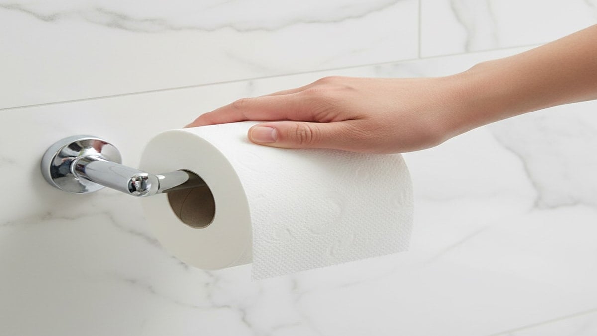 Meğer tuvalet kağıdı rulosunu bastırıp yassılaştırarak kullanmak gerekiyormuş