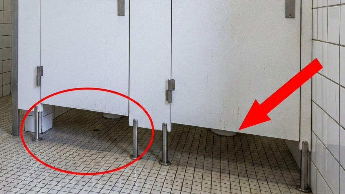 AVM'lerdeki tuvalet kapıları meğer bu yüzden kısaymış