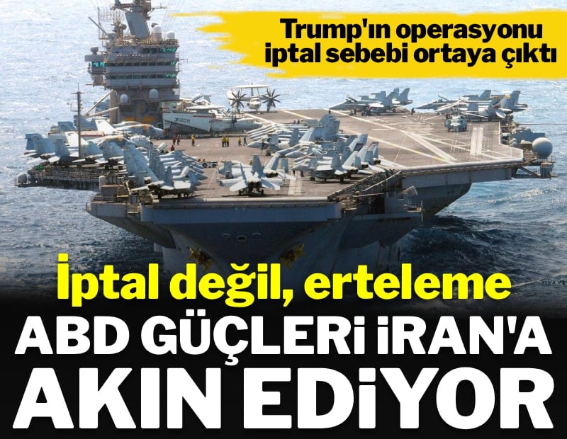 ABD askeri güçleri, İran'a doğru akın ediyor: Dev uçak gemisi yola çıktı