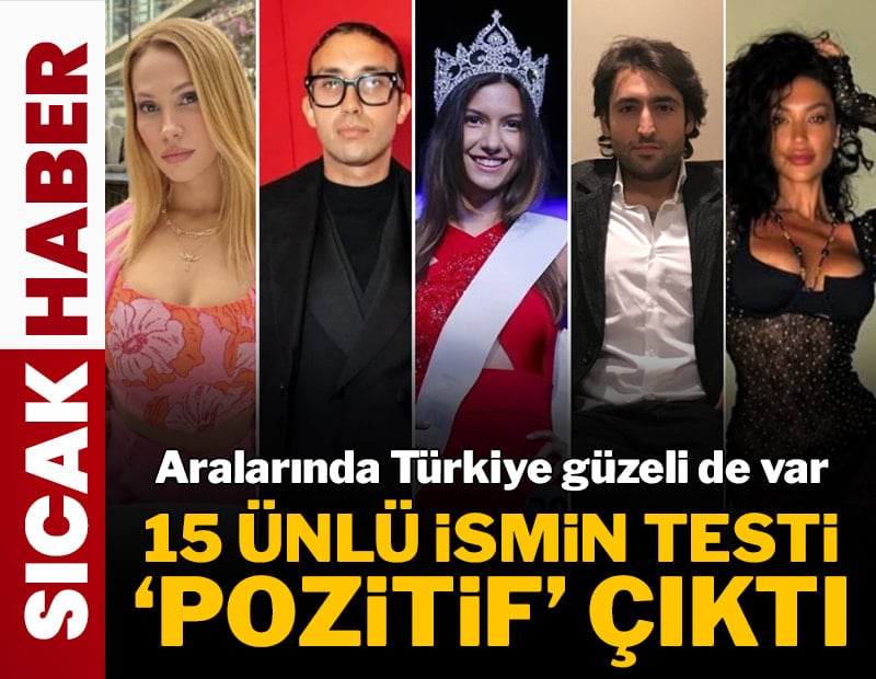 15 ünlü ismin uyuşturucu testi 'pozitif' çıktı