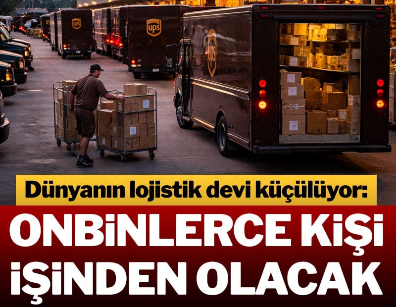 UPS 30 bin kişiyi işten çıkaracak