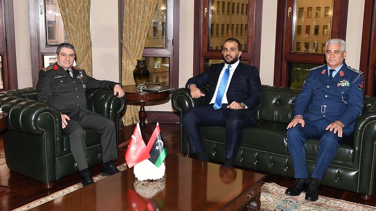 Genelkurmay Başkanı Bayraktaroğlu, Libyalı mevkidaşını ağırladı