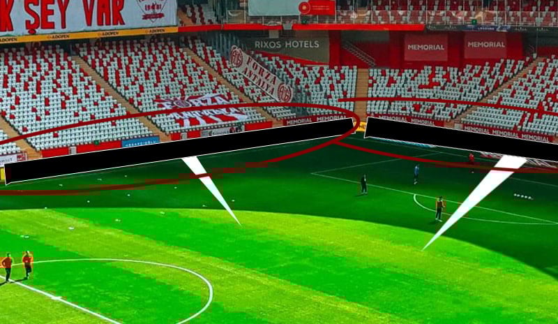 Stadyumlara bahis yasağı! Siyah bantla kapatılacak...